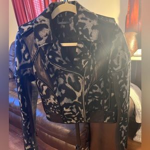 Diane Von furstenberg leather jacket